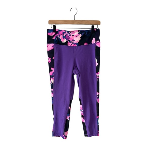 RISE High Waist Crop Activewear Leggings high waist medium impact L Yoga - Picture 1 of 14